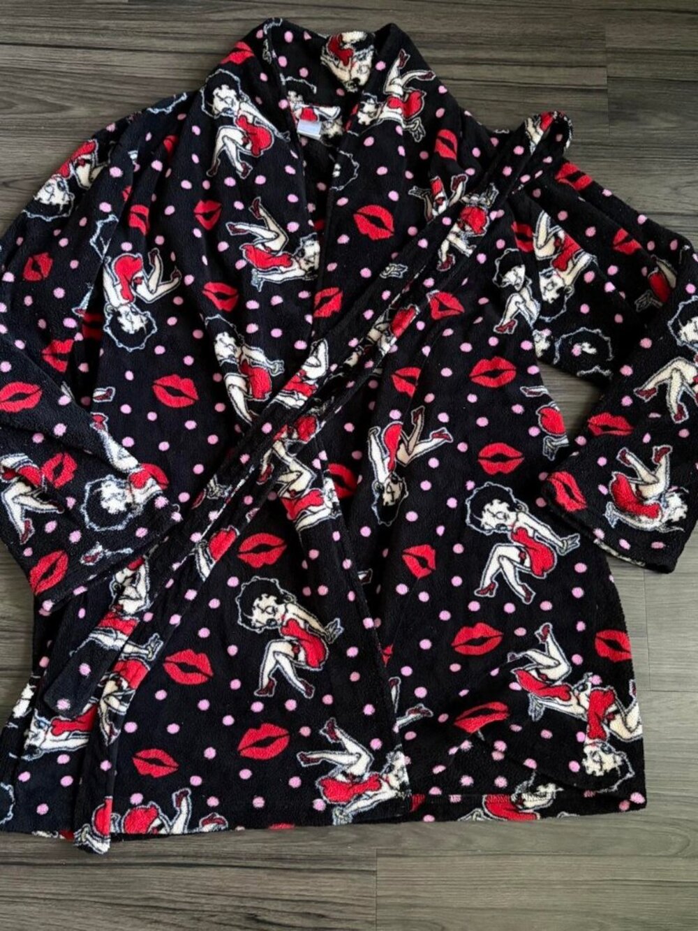 Betty Boop robe polka dots